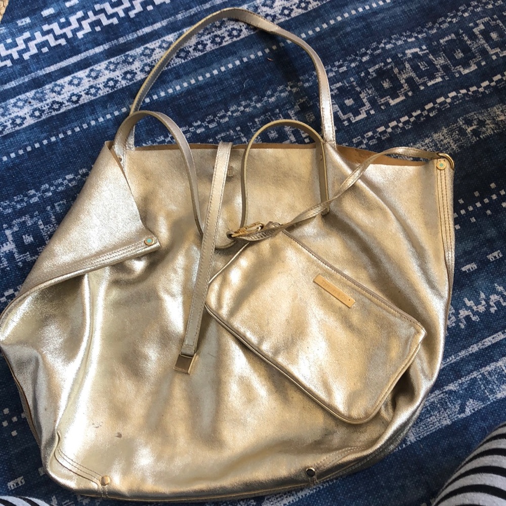 Tiffany Reversible Suede tote bag! With wallet